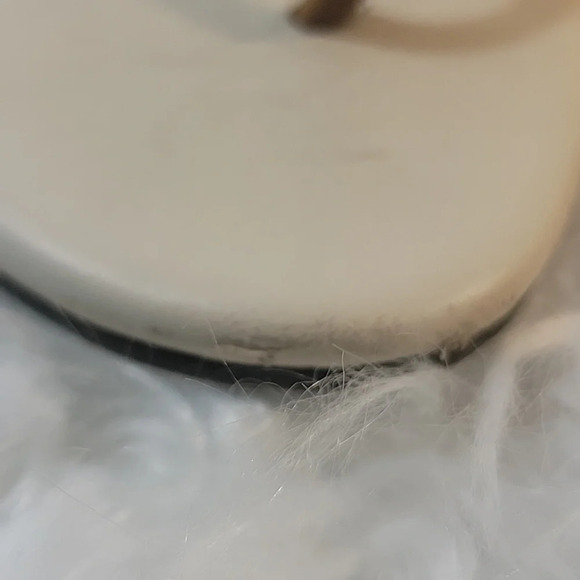 TORY BURCH Miller Logo Leccio/Pesca Soft Calf Leather Sandals Size 6 - Picture 7 of 8